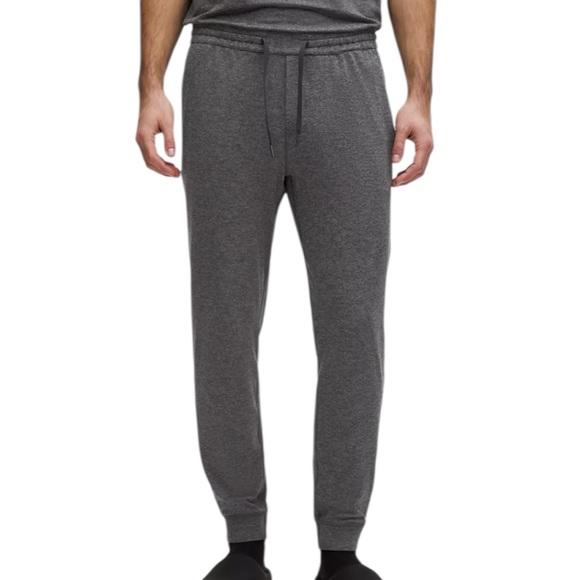 lululemon athletica Other - Lululemon | Men’s Soft Jersey Joggers in Heathered Black Size Large